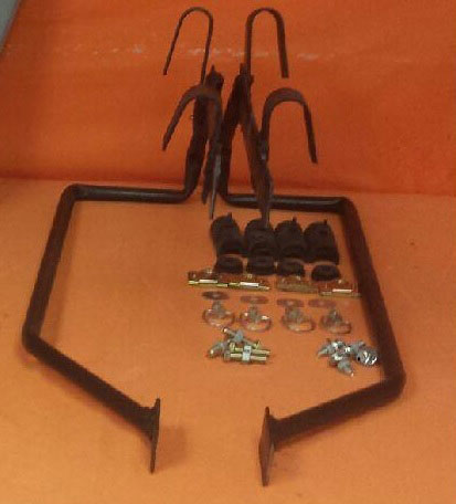 Suzuki C90/C50 Saddlebag Rail Kit For Stretched Saddlebags