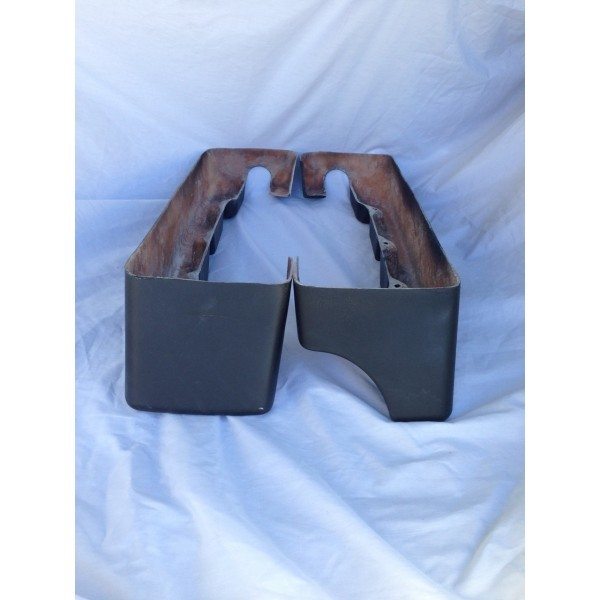 Harley 4" Extended Saddlebag Extensions Extenders Road King R.CutOut